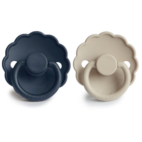 FRIGG Daisy Silicone Baby Pacifier | 2-Pack